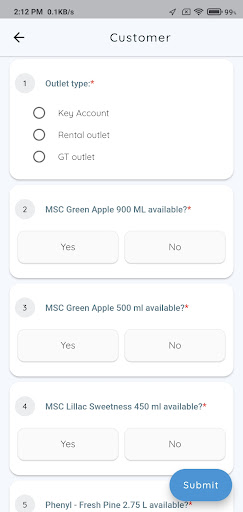 Android application Buddy screenshort