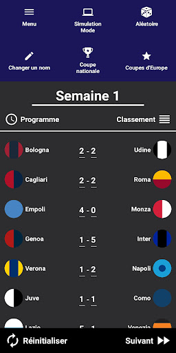Aperçu de l'application