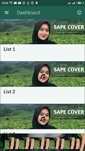 Android application SAPE COVER screenshort