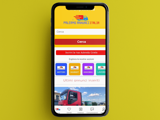 Android application Palermo Annunci screenshort