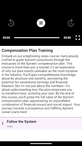 Xpirient Consultant Screen 3
