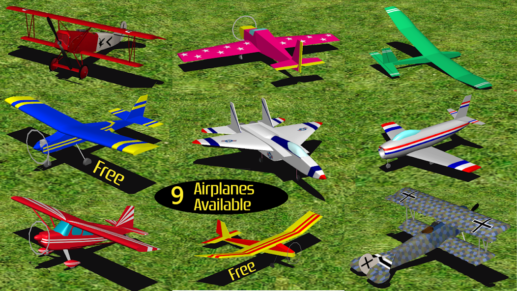 RC-AirSim - RC Model Plane Sim 1.01 APK + Mod (Unlimited money) for Android