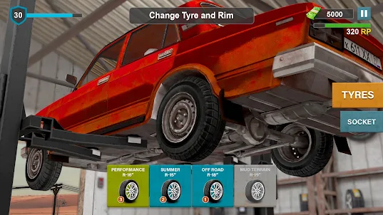 Tire Shop: Car Mechanic Games