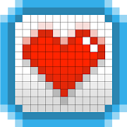 Sticky Pixels - Coloring Book  Icon