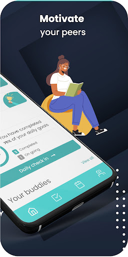 AccountaBuddy: Goal Tracker Screen 2