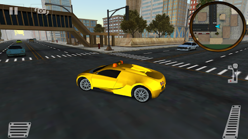 Android application Taxi Driving Simulator screenshort