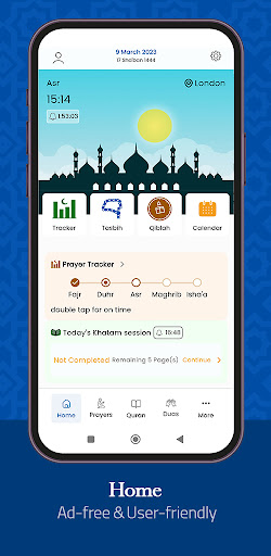 Android application Divine Muslim: Quran Athan Dua screenshort