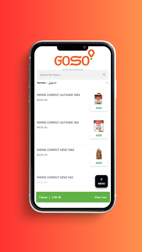 Goso Store Screen 2