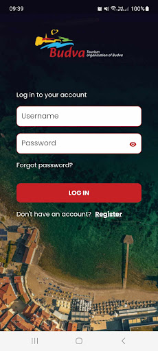 Android application Budva tourist screenshort