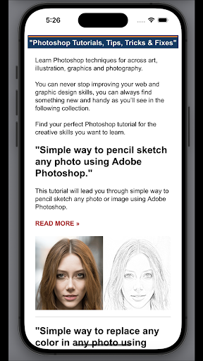 App preview