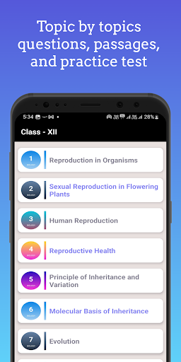 NEET BIOLOGY.AI Screen 2