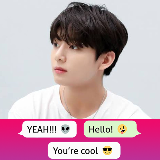 Jungkook Btz call and chat logo
