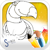 Parrot Coloring Book icon