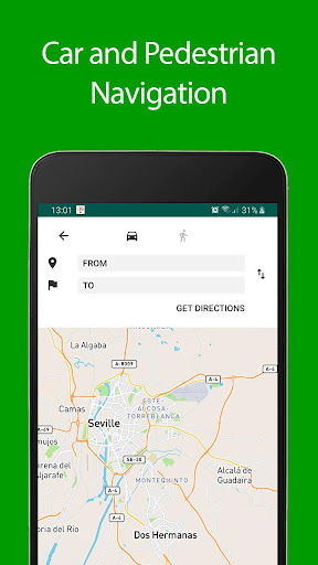 Seville Offline Map and Travel Screen 2