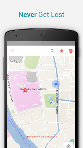 Screenshot of Bangkok Travel Guide