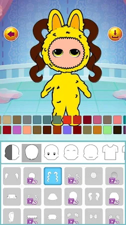 Game screenshot Labubu Doll Dress up Games mod apk