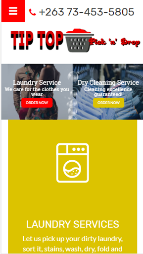 Android application Tip Top Pick 'N' Drop - Laundr screenshort