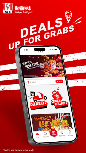 Android application KFC HK screenshort