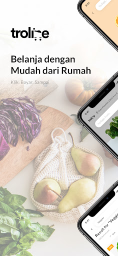 Android application Troline screenshort