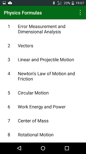 Physics Formula Screenshot 1 - AppWisp.com