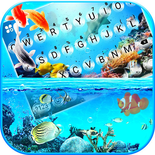 UnderwaterWorld Live Keyboard   Icon