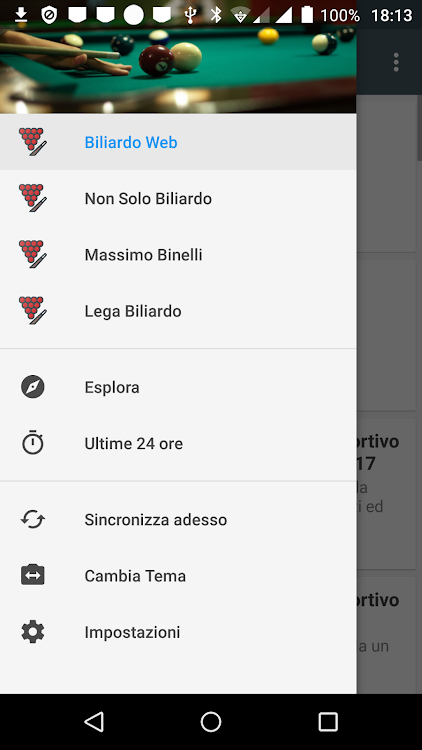 Biliardo Notizie - 2.0 - (Android)