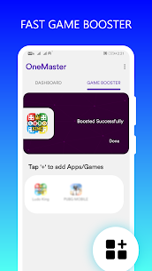 One Master Pro – Game Booster Apk Download 4