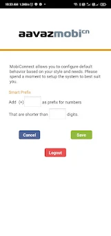 Aavaz MobiConnect screenshot 5