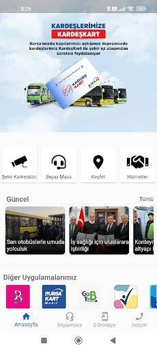 Android application Bursa Cepte screenshort