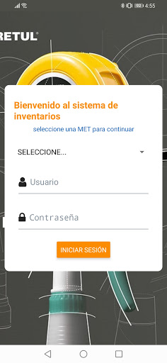 Android application Inventario Mets Mobile screenshort