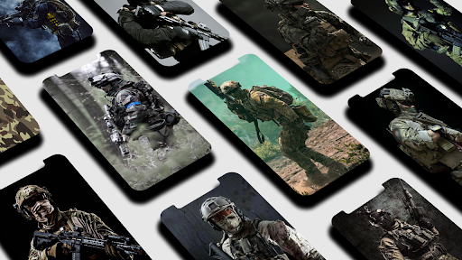 Android application Army Wallpaper screenshort