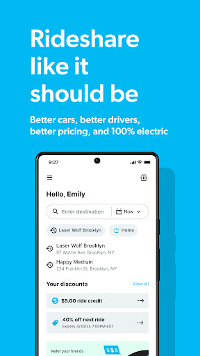 Android application Revel screenshort