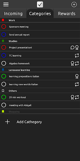 ToDo Quest Screen 2