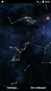 Particle Constellations Live Wallpaper