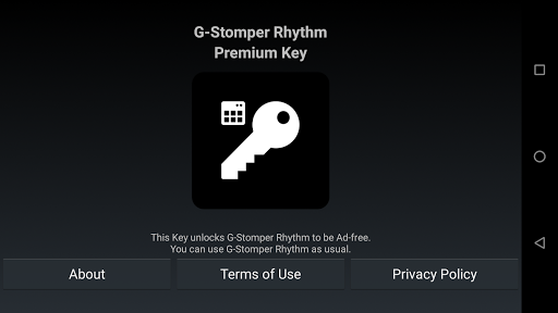 Screenshot of G-Stomper Rhythm Premium Key