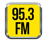 95.3 radio station fm icon