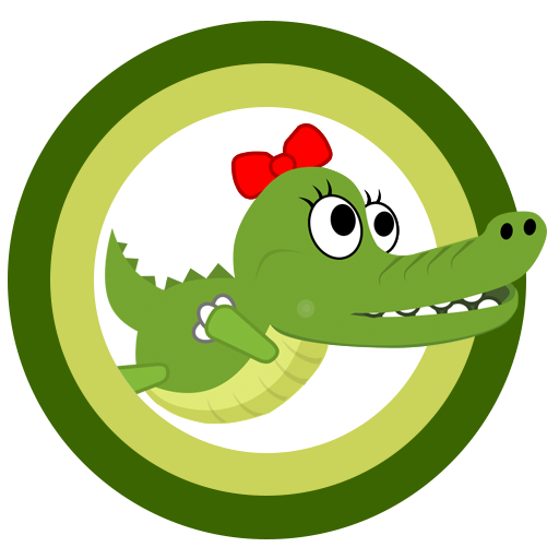Alli Hungry - funny crocodile 1.1 Icon