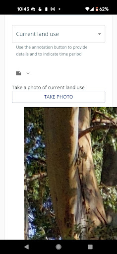 Android application Fieldmark screenshort