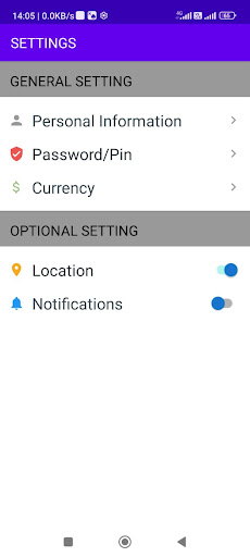 Android application EMF - Expense Manager Finance screenshort
