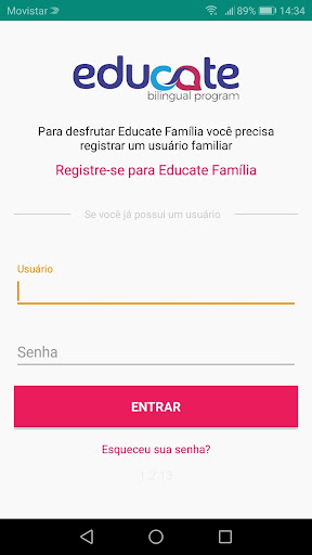 Android application Educate Family screenshort