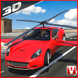 Flying Car Racing 3D icon