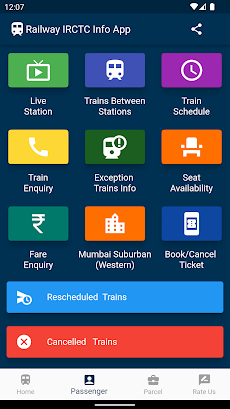 Indian Railway IRCTC Info Appのおすすめ画像2