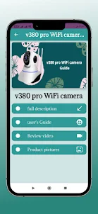 v380 pro WiFi camera Guide