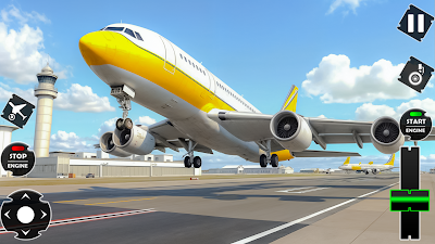 Airplane Simulator 3D Plane poster 10