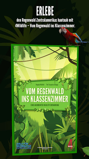 Android application 4Wildlife screenshort