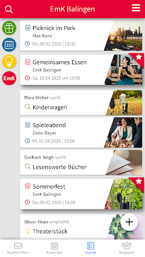 Android application EmK Balingen screenshort