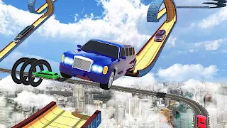 Turbo Car Stunts Driving Games - Screenshot 2