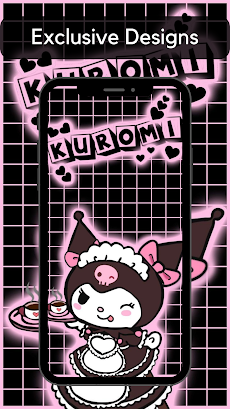 Cute Kuromi Wallpaper 4K HDのおすすめ画像3