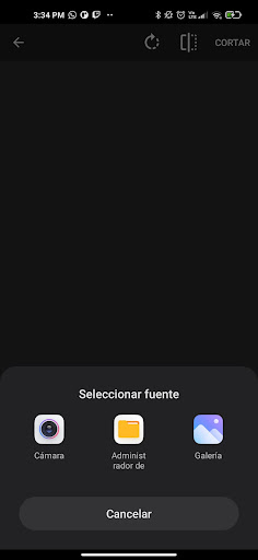 Android application Ayuda animal screenshort