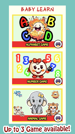Android application Baby Learn screenshort
